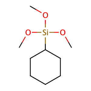 cyclohexyl-trimethoxy-silane,CAS No. 17865-54-2.