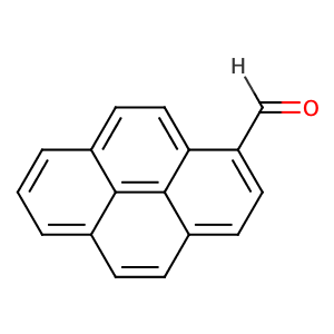 Pyrene-1-carbaldehyde,CAS No. 3029-19-4.