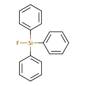 triphenylsilyl fluoride,CAS No. 379-50-0.