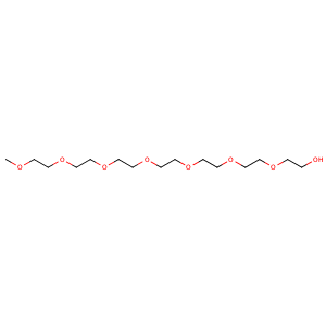 3,6,9,12,15,18,21-heptaoxadocosan-1-ol,CAS No. 4437-01-8.