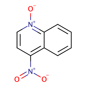 4-nitroquinoline-N-oxide,CAS No. 56-57-5.
