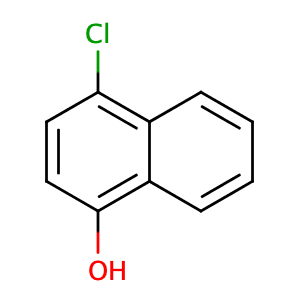 4-Chloronaphthalen-1-ol,CAS No. 604-44-4.
