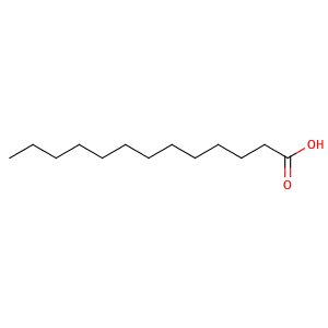 n-Tridecanoic acid,CAS No. 638-53-9.