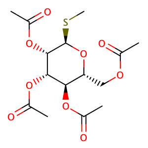 methyl 2,3,4,6-tetra-O-acetyl-1-thio-α-D-mannopyranoside,CAS No. 64550-71-6.