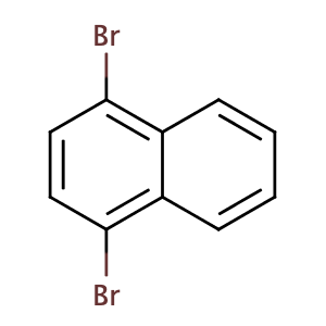 1,4-Dibromonaphthalene,CAS No. 83-53-4.