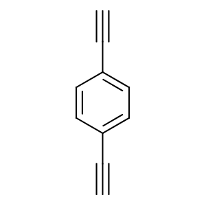 1,4-diethynylbenzene,CAS No. 935-14-8.
