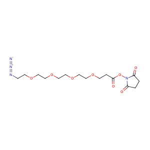 NHS-PEG4-azide,CAS No. 944251-24-5.