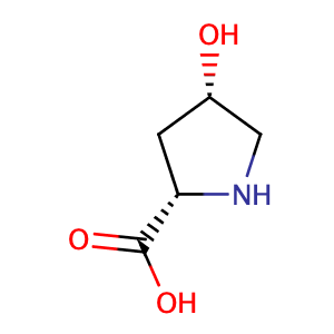 (2S,4S)-4-Hydroxypyrrolidine-2-carboxylic acid,CAS No. 618-27-9.