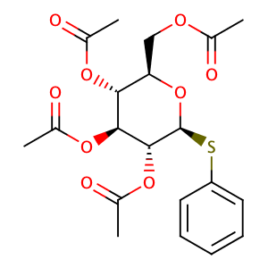 Phenyl 2,3,4,6-O-Tetraacetyl-1-thio-β-D-glucopyranoside,CAS No. 23661-28-1.