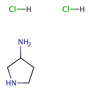 Pyrrolidin-3-amine dihydrochloride,CAS No. 103831-11-4.