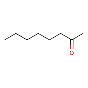 2-octanone(Methyl Hexyl Ketone),CAS No. 111-13-7.