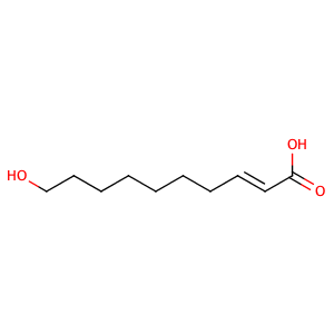 (2E)-10-hydroxy-2-Decenoic acid,CAS No. 14113-05-4.