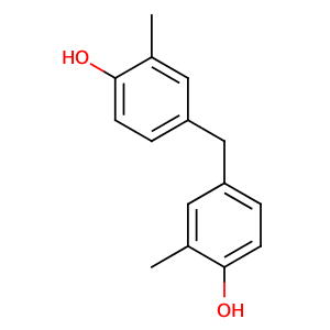 bis(4-hydroxy-3-methylphenyl)methane,CAS No. 2467-25-6.