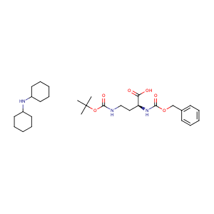 Z-Dab(Boc)-OH·DCHA(Na-Z-N4-Boc-2,4-Diaminobutyric acid dicyclohexylamine salt ),CAS No. 3350-13-8.