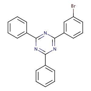 2-(3-Bromophenyl)-4,6-diphenyl-1,3,5-triazine,CAS No. 864377-31-1.