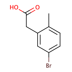 2-(5-Bromo-2-methylphenyl)acetic acid,CAS No. 854646-94-9.