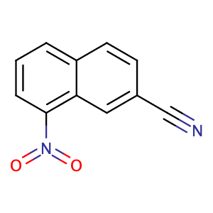 2-Cyano-8-nitronaphthalene,CAS No. 23245-68-3.
