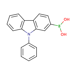 (9-Phenyl-9H-carbazol-2-yl)boronic acid,CAS No. 1001911-63-2.