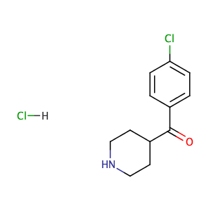 (4-Chlorophenyl)-4-piperidinyl-methanone, Hydrochloride,CAS No. 55695-51-7.