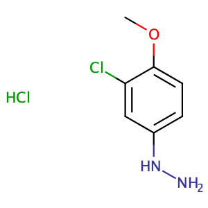 (3-Chloro-4-methoxyphenyl)hydrazine hydrochloride,CAS No. 54812-55-4.