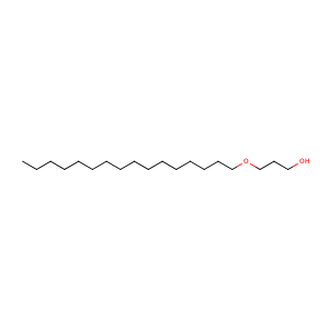 1-Propanol, 3-(hexadecyloxy)-,CAS No. 23377-40-4.