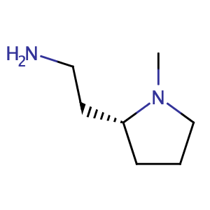 (R)-2-(1-Methylpyrrolidin-2-yl)ethanamine,CAS No. 422545-96-8.