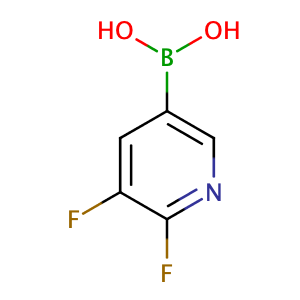 (5,6-Difluoropyridin-3-yl)boronic acid,CAS No. 1366482-40-7.