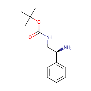 (S)-tert-Butyl (2-amino-2-phenylethyl)carbamate,CAS No. 943322-87-0.