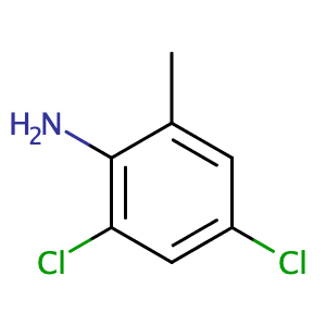 2,4-Dichloro-6-methylaniline,CAS No. 30273-00-8.