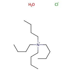 Tetrabutylammonium chloride hydrate,CAS No. 37451-68-6.