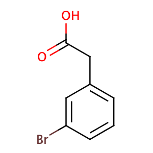 (3-Bromophenyl)acetic acid,CAS No. 1878-67-7.