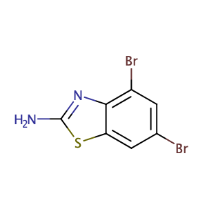 4,6-Dibromobenzo[d]thiazol-2-amine,CAS No. 16582-60-8.