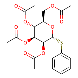 Phenyl 2,3,4,6-Tetra-O-acetyl-1-thio-a-D-mannopyranoside,CAS No. 108032-93-5.
