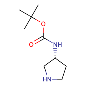 (R)-(+)-3-(Boc-Amino)pyrrolidine,CAS No. 122536-77-0.