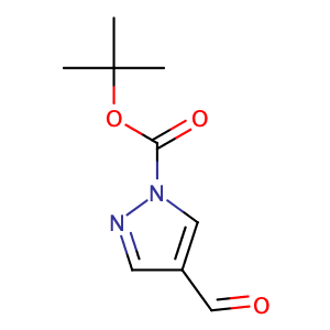 tert-Butyl 4-formyl-1H-pyrazole-1-carboxylate,CAS No. 821767-61-7.