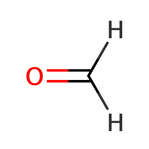 Formaldehyde,CAS No. 50-00-0.