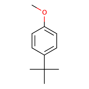 1-(tert-Butyl)-4-methoxybenzene,CAS No. 5396-38-3.