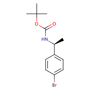 (S)-[1-(4-Bromophenyl)ethyl]carbamic acid tert-butyl ester,CAS No. 847728-89-6.