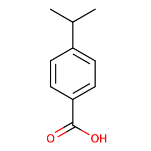 4-Isopropylbenzoic acid,CAS No. 536-66-3.