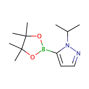 1-Isopropyl-5-(4,4,5,5-tetramethyl-1,3,2-dioxaborolan-2-yl)-1H-pyrazole,CAS No. 1282518-60-8.