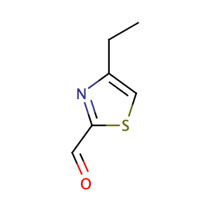 4-Ethylthiazole-2-carbaldehyde,CAS No. 211943-05-4.
