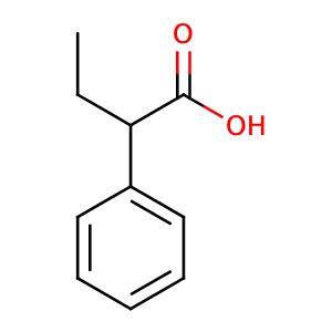 2-Phenylbutanoic acid,CAS No. 90-27-7.