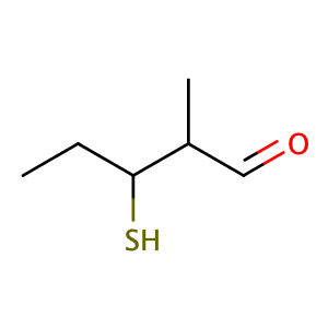 3-Mercapto-2-methylpentanal,CAS No. 227456-28-2.