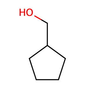 Cyclopentanemethanol,CAS No. 3637-61-4.