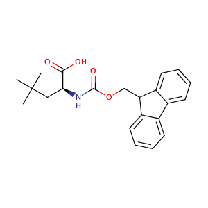 (S)-2-((((9H-Fluoren-9-yl)methoxy)carbonyl)amino)-4,4-dimethylpentanoic acid,CAS No. 139551-74-9.
