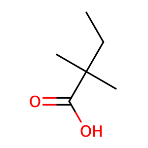 2,2-Dimethylbutanoic acid,CAS No. 595-37-9.