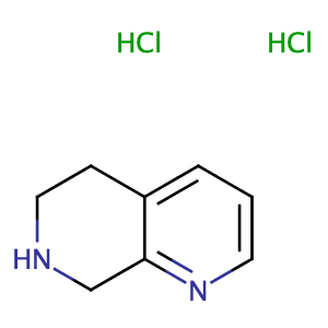 5,6,7,8-Tetrahydro-1,7-naphthyridine dihydrochloride,CAS No. 351038-62-5.