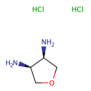(3R,4S)-Tetrahydrofuran-3,4-diamine dihydrochloride,CAS No. 1033712-94-5.