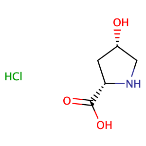 (2S,4S)-4-Hydroxypyrrolidine-2-carboxylic acid hydrochloride,CAS No. 441067-49-8.