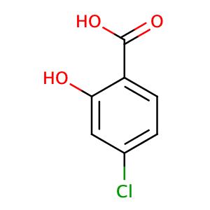 4-Chlorosalicylic acid,CAS No. 5106-98-9.